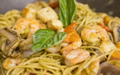 Pasta con frutos del Mar