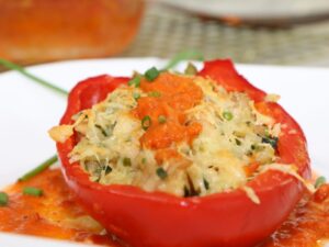 Pimentones rellenos