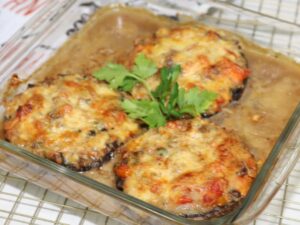 Portobello relleno