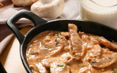 Stroganof de lomo de carne (No Drip)